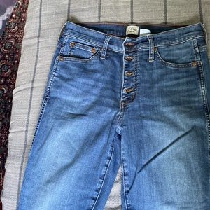 J Crew Vintage Straight Jean 30T Button Fly